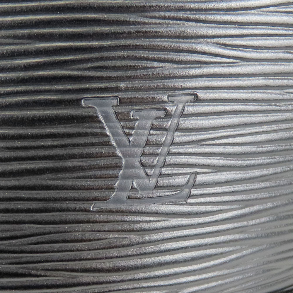 LOUIS VUITTON Tote Bag M52272 Epi Leather black Sun jack Women Used Authentic