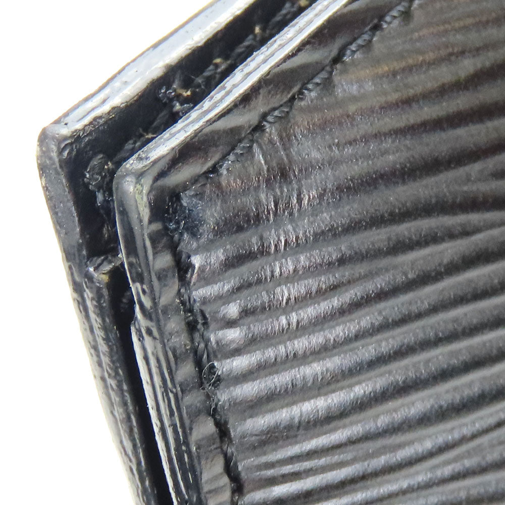 LOUIS VUITTON Tote Bag M52272 Epi Leather black Sun jack Women Used Authentic