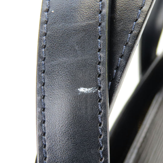 LOUIS VUITTON Tote Bag M52272 Epi Leather black Sun jack Women Used Authentic