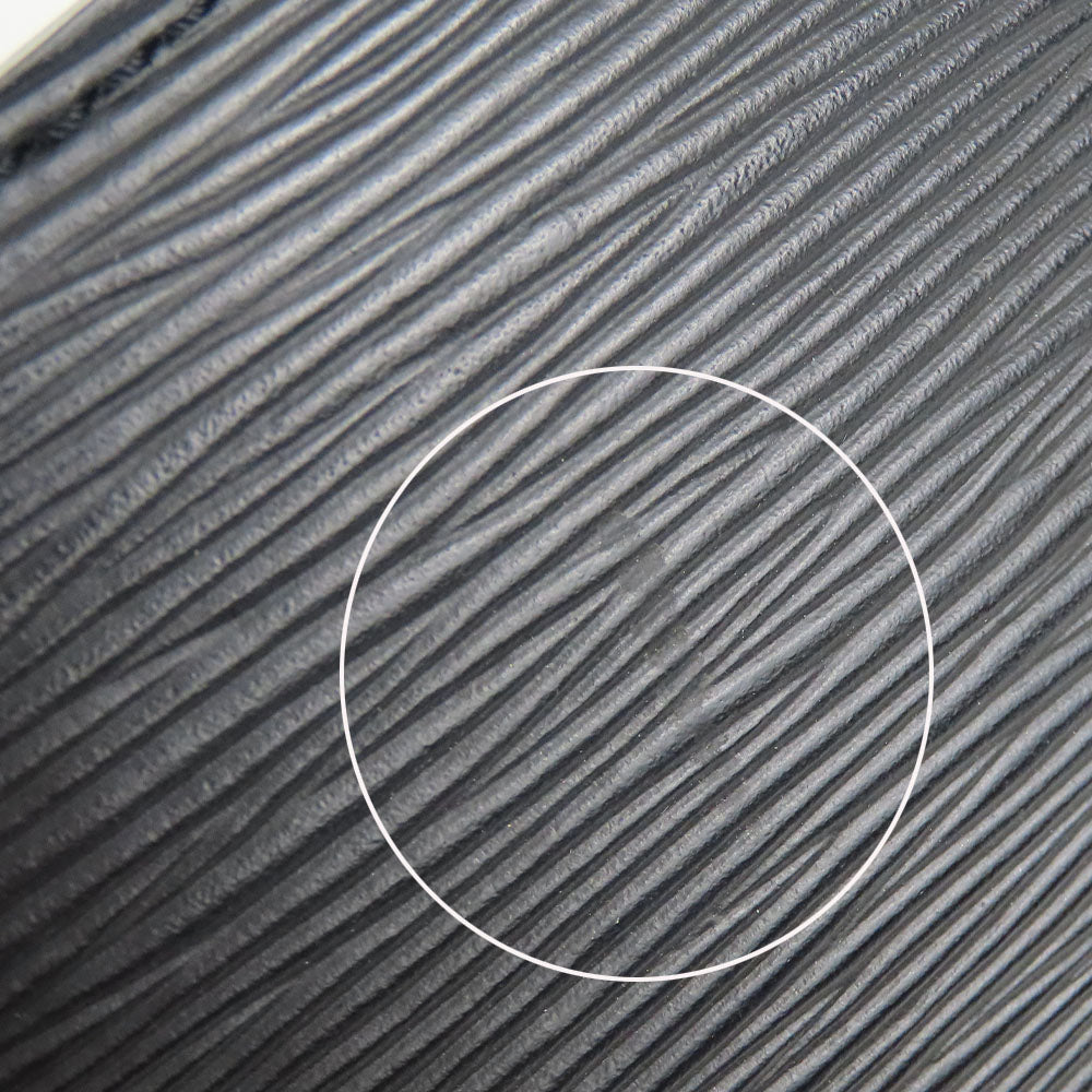 LOUIS VUITTON Tote Bag M52272 Epi Leather black Sun jack Women Used Authentic