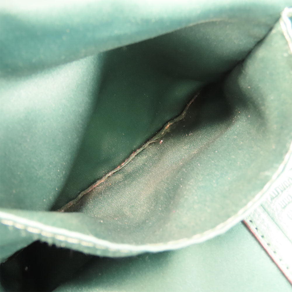 COACH Tote Bag F23297 Canvas, Leather green Women Used Authentic