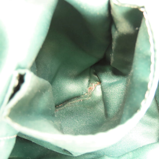 COACH Tote Bag F23297 Canvas, Leather green Women Used Authentic