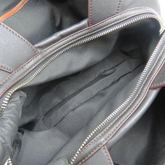 COACH Tote Bag F57540 Canvas, Leather black Women Used Authentic