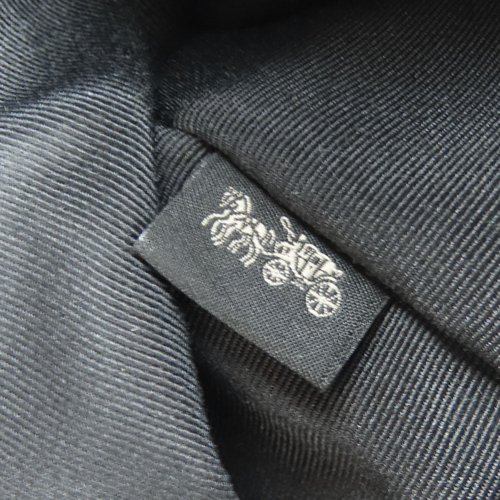 COACH Tote Bag F57540 Canvas, Leather black Women Used Authentic