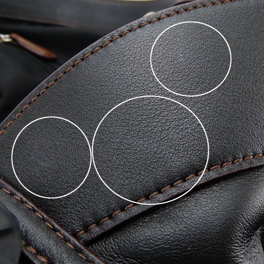 COACH Tote Bag F57540 Canvas, Leather black Women Used Authentic