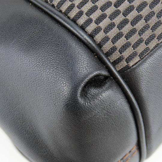 COACH Tote Bag F57540 Canvas, Leather black Women Used Authentic