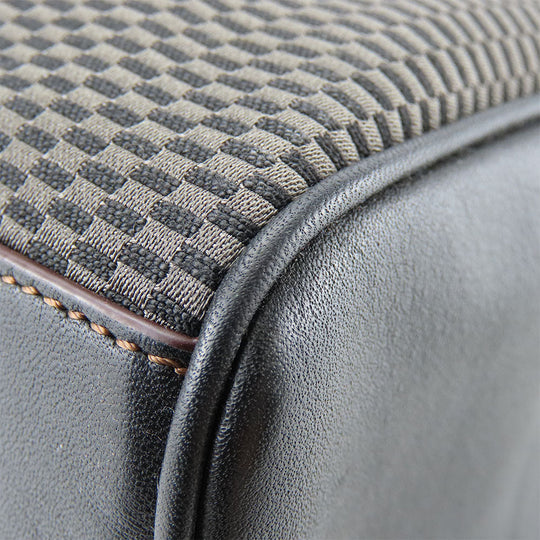 COACH Handbag F57242 Leather, Canvas black Women Used Authentic