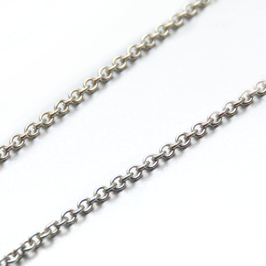 TIFFANY&Co. Necklace Silver925 Silver Signature cross Women Used Authentic