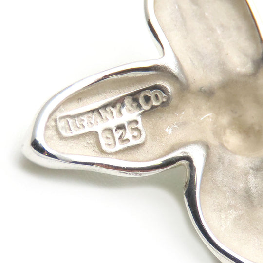 TIFFANY&Co. Necklace Silver925 Silver poinsettia Women Used Authentic