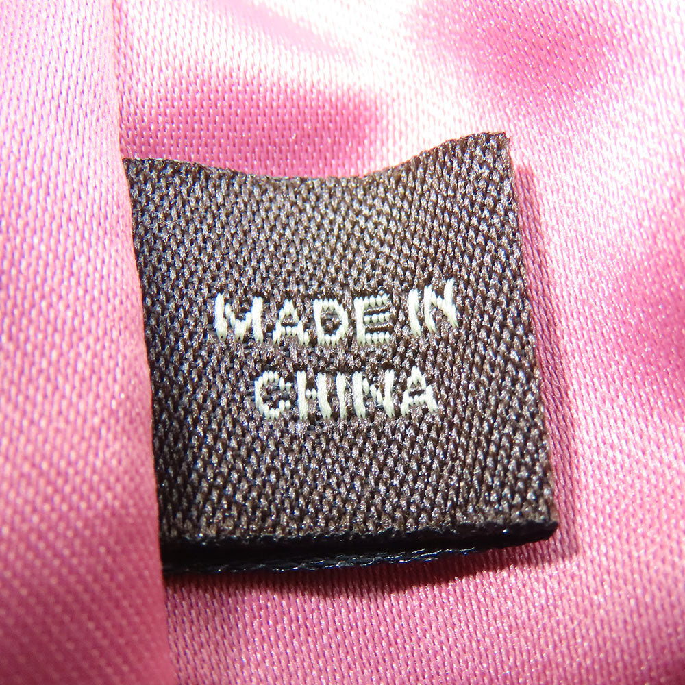 COACH Handbag 19339 Canvas, Leather, Sequins Pink, Multicolor Christine Women Used Authentic