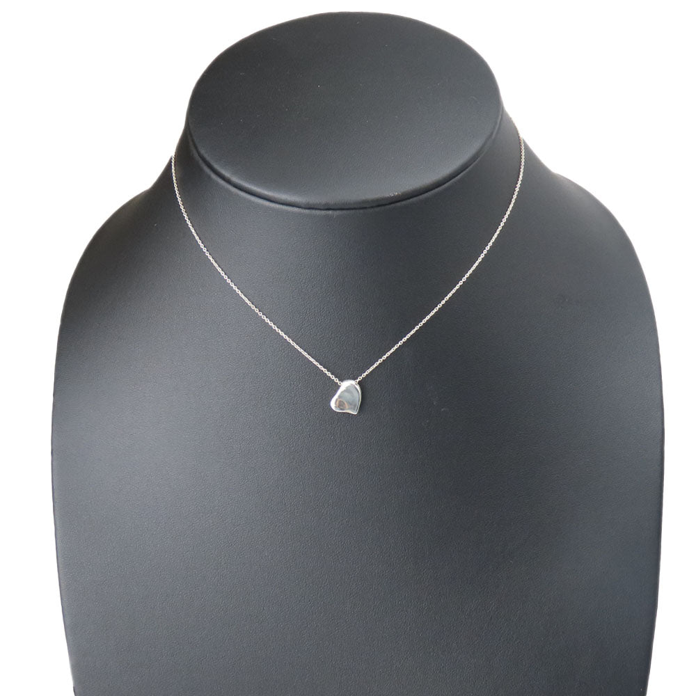 TIFFANY&Co. Necklace Silver925 Silver Full heart Women Used Authentic