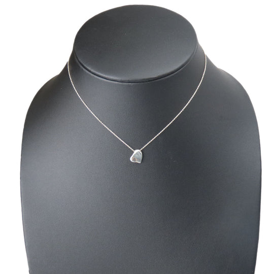 TIFFANY&Co. Necklace Silver925 Silver Full heart Women Used Authentic
