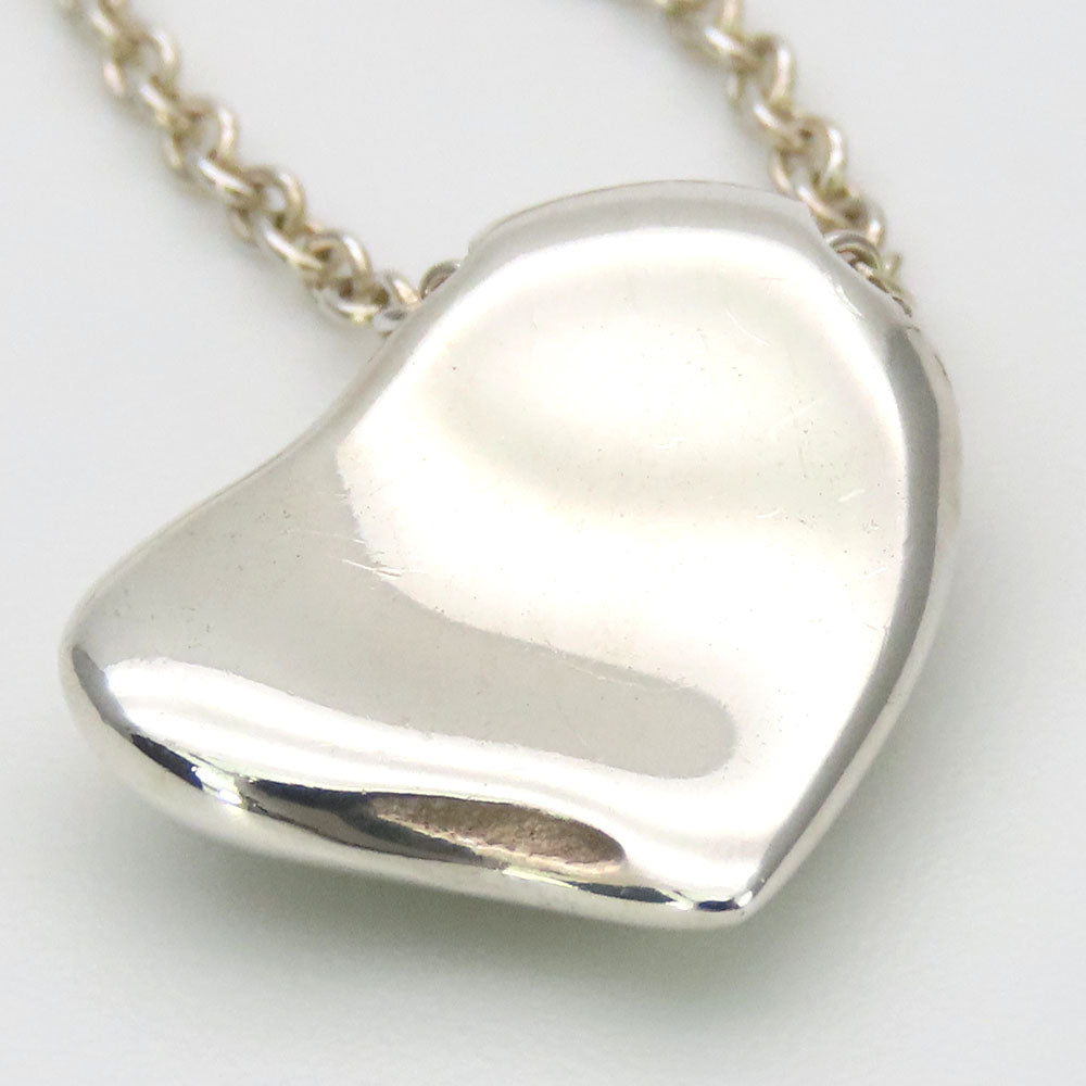 TIFFANY&Co. Necklace Silver925 Silver Full heart Women Used Authentic
