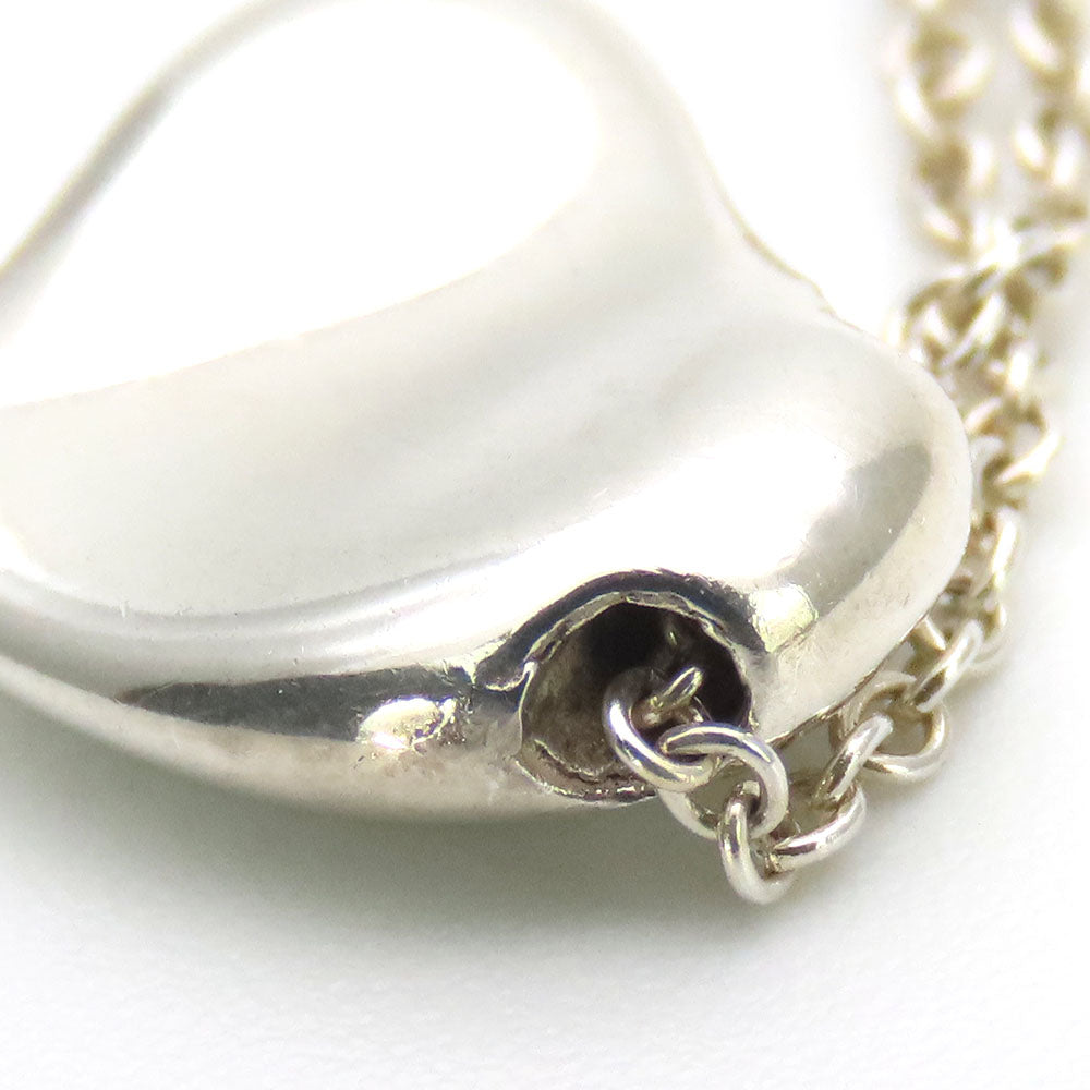 TIFFANY&Co. Necklace Silver925 Silver Full heart Women Used Authentic