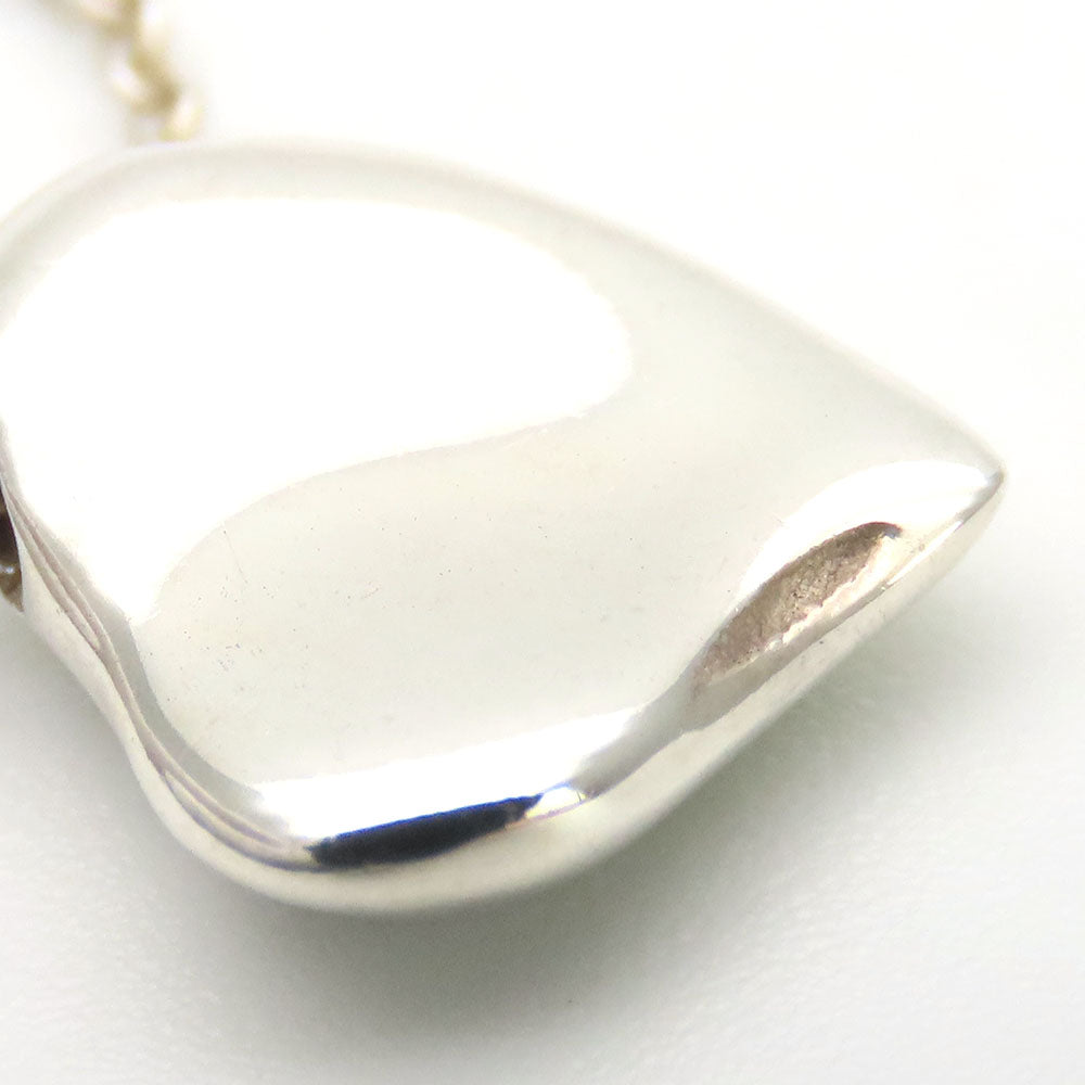 TIFFANY&Co. Necklace Silver925 Silver Full heart Women Used Authentic