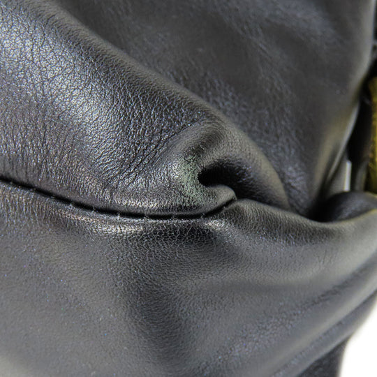 COACH Tote Bag F17571 leather black Women Used Authentic