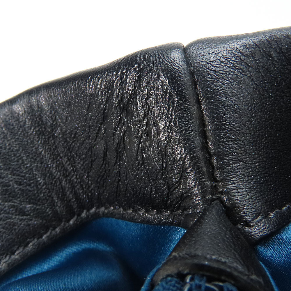 COACH Tote Bag F17571 leather black Women Used Authentic