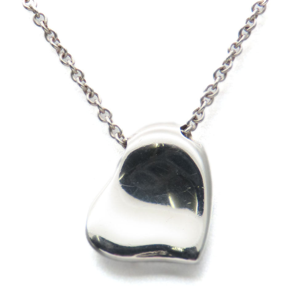 TIFFANY&Co. Necklace Silver925 Silver Elsa Perutti Full heart Women Used Authentic