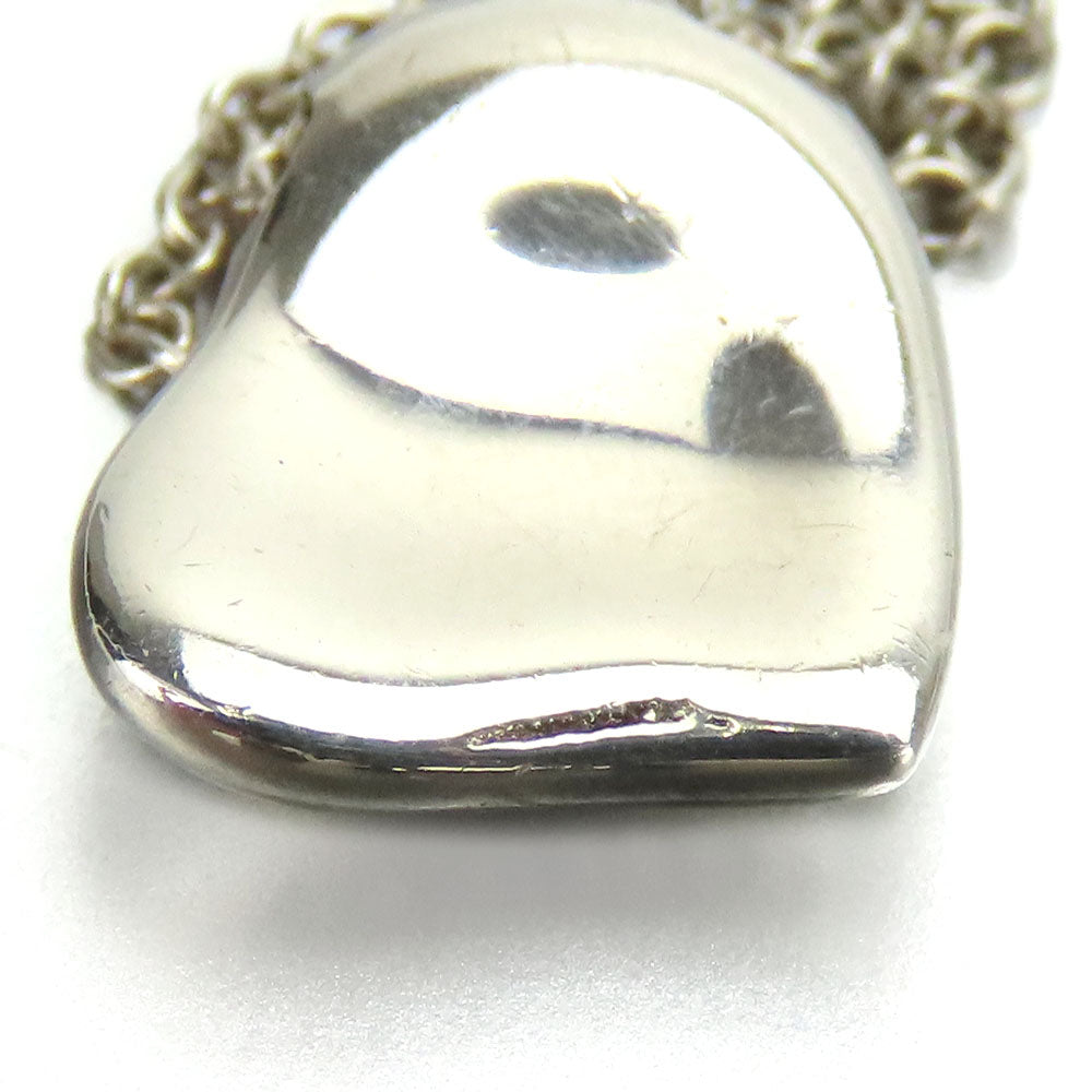 TIFFANY&Co. Necklace Silver925 Silver Elsa Perutti Full heart Women Used Authentic