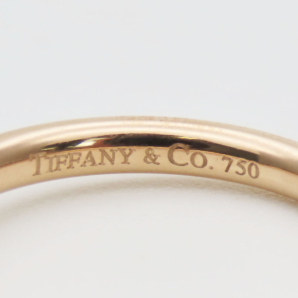 TIFFANY&Co. Ring K18 Pink Gold Pink gold Curved band