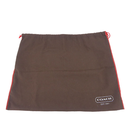 COACH Handbag 16901 canvas black Op art