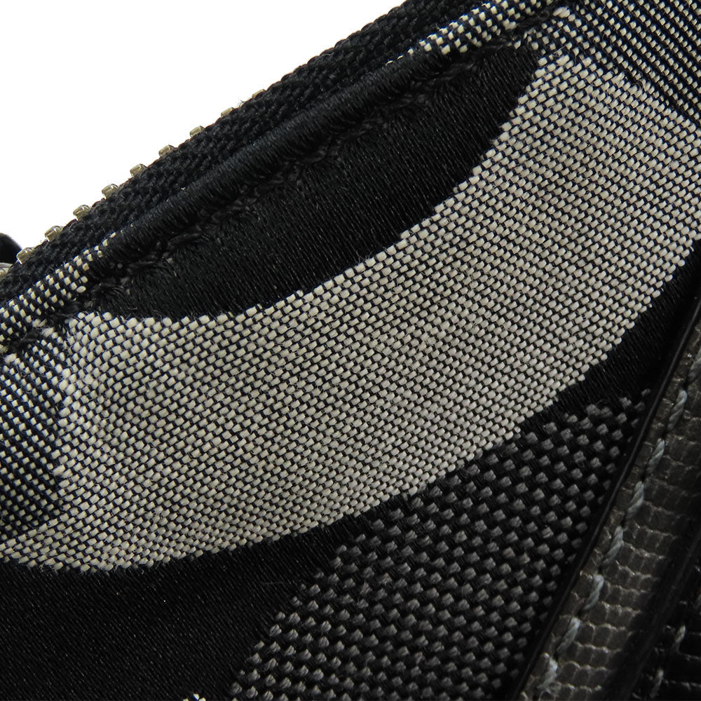 COACH Handbag 16901 canvas black Op art