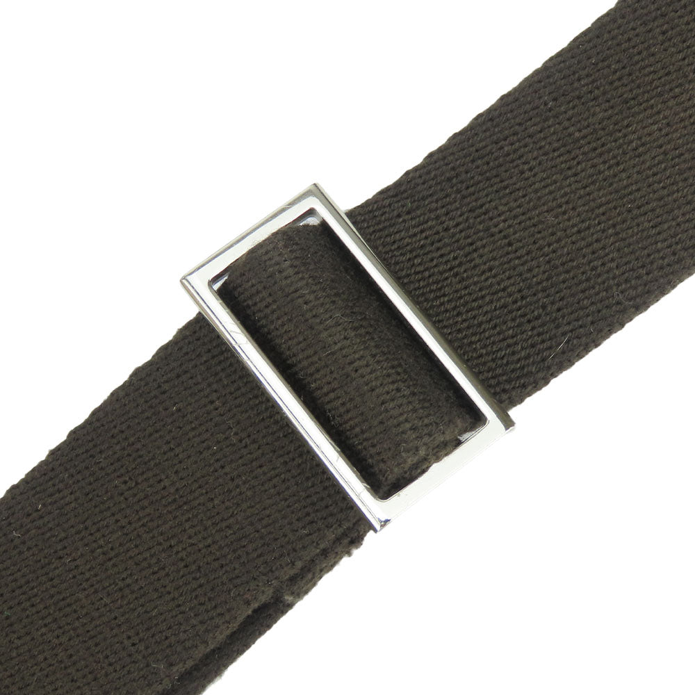 BURBERRY Shoulder Bag Canvas, Leather Brown Women Used Authentic