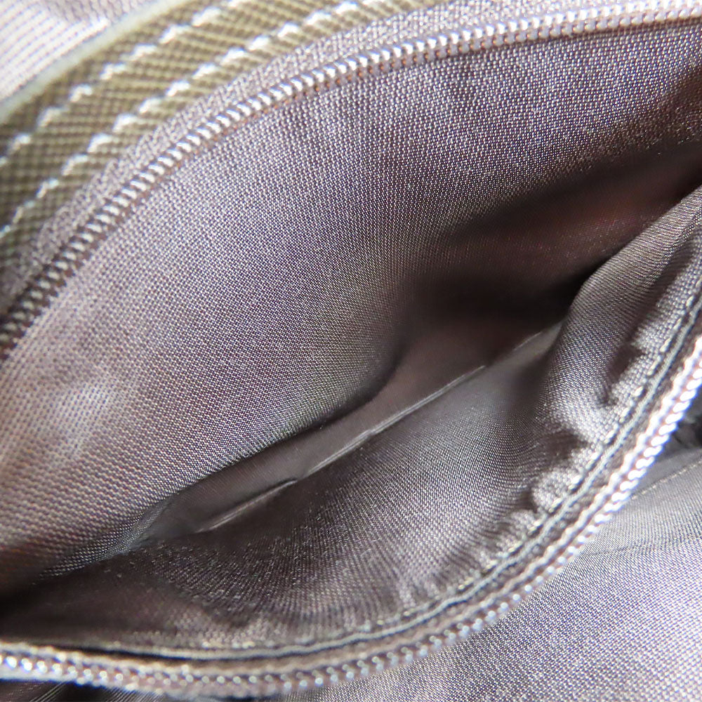 BURBERRY Shoulder Bag Canvas, Leather Brown Women Used Authentic