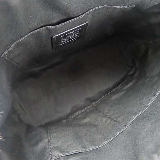 COACH Tote Bag F29208 Leather, PVC black Signature Women Used Authentic