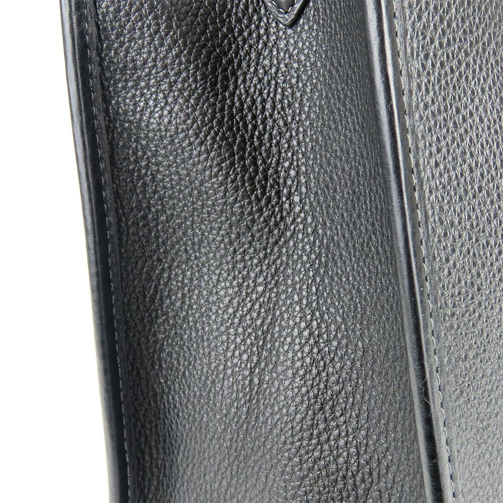 COACH Tote Bag CM067 leather black Women Used Authentic