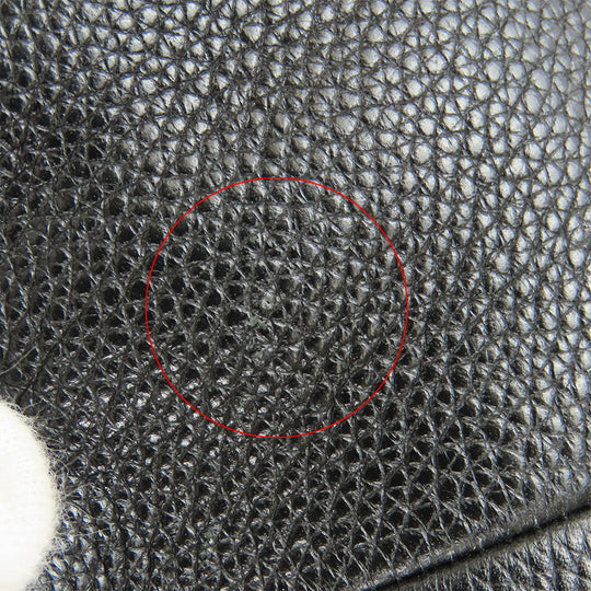 COACH Handbag F59354 leather black Women Used Authentic