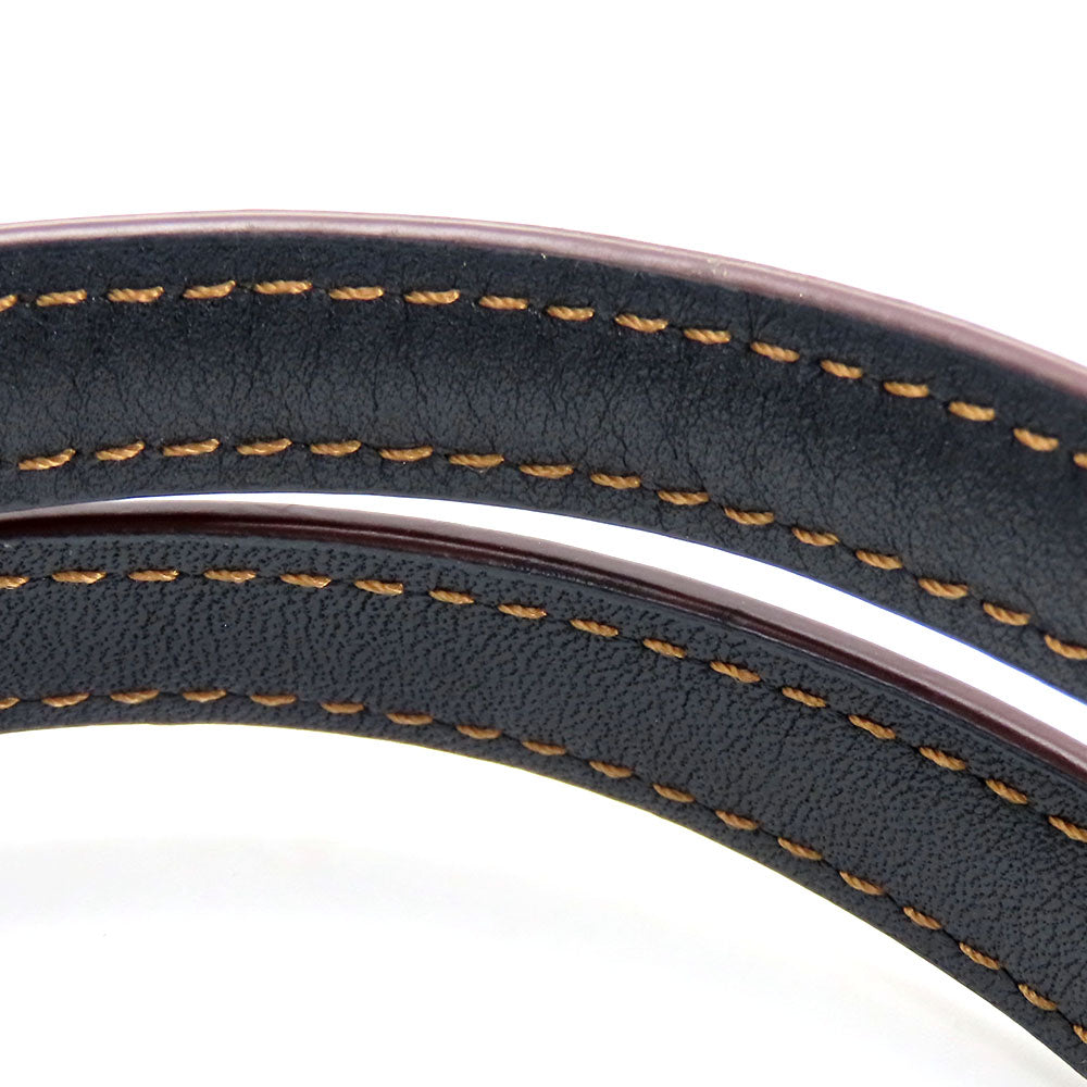 COACH Handbag F59354 leather black Women Used Authentic