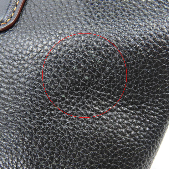 COACH Handbag F59354 leather black Women Used Authentic