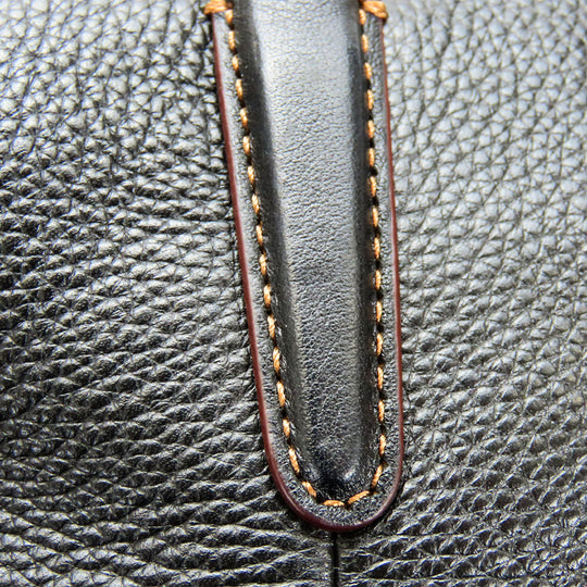 COACH Handbag F59354 leather black Women Used Authentic