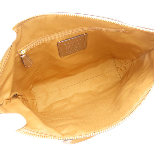 COACH Handbag F79999 Leather, Suede Brown Women Used Authentic