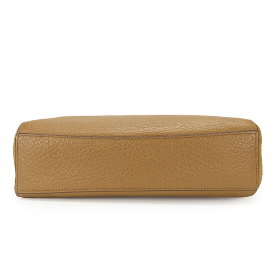 COACH Handbag F79999 Leather, Suede Brown Women Used Authentic