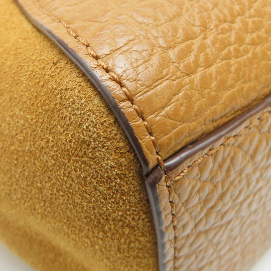 COACH Handbag F79999 Leather, Suede Brown Women Used Authentic