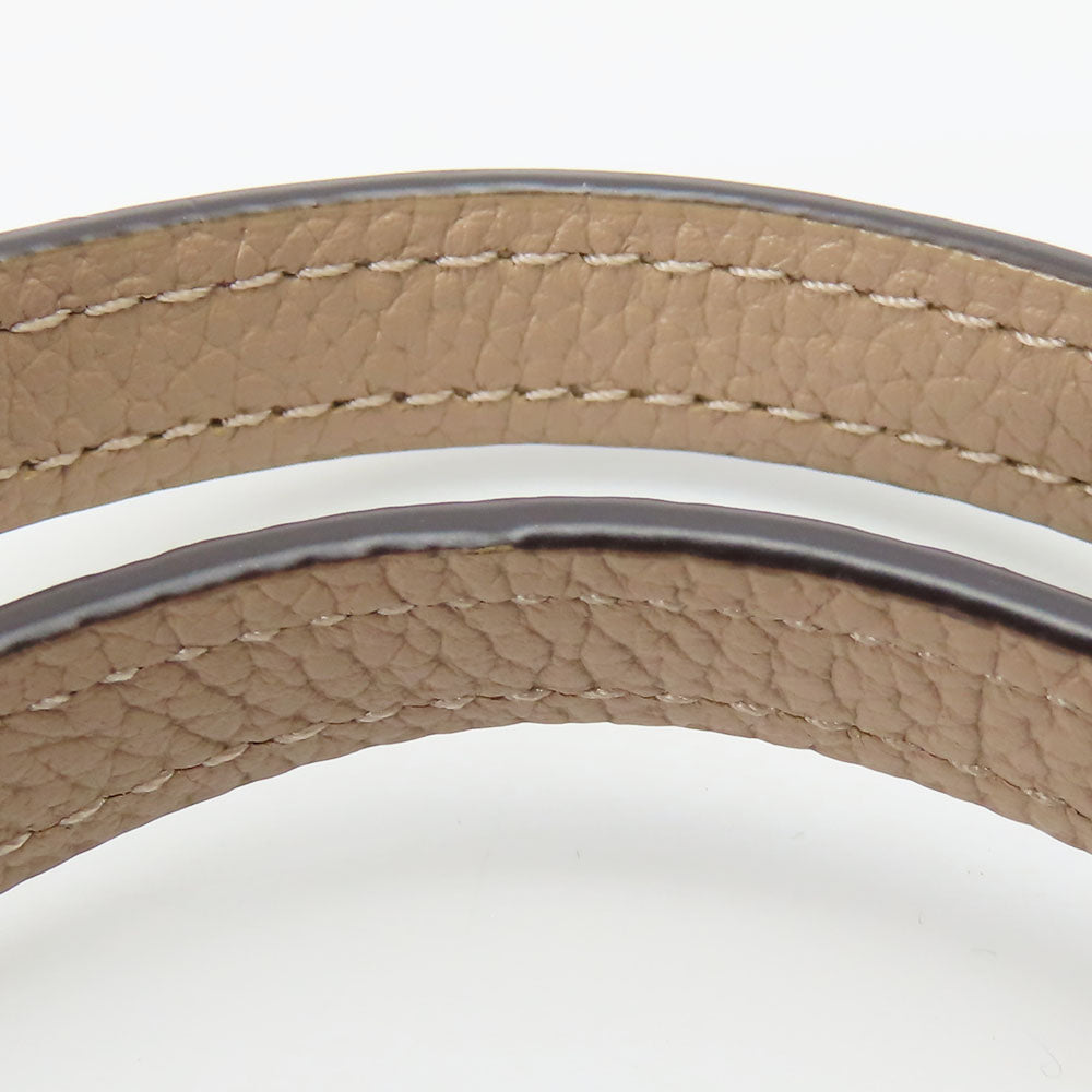 COACH Handbag 5208 leather wine-red Women Used Authentic