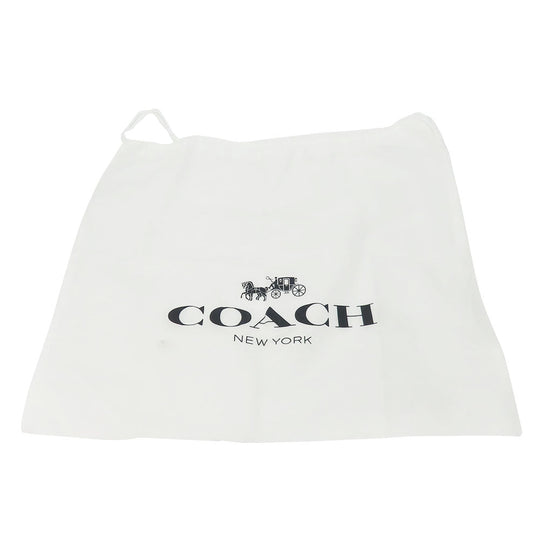 COACH Handbag 5208 leather wine-red Women Used Authentic