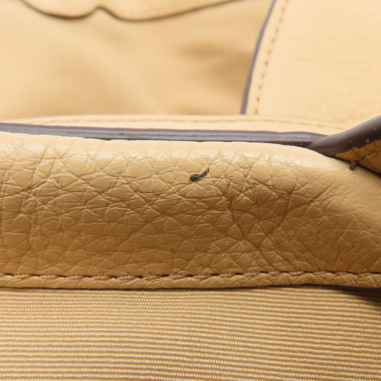 COACH Tote Bag F57545 leather beige Women Used Authentic