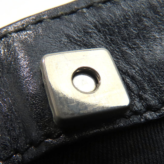 GUCCI Shoulder Bag 109097 GG canvas, leather black Women Used Authentic