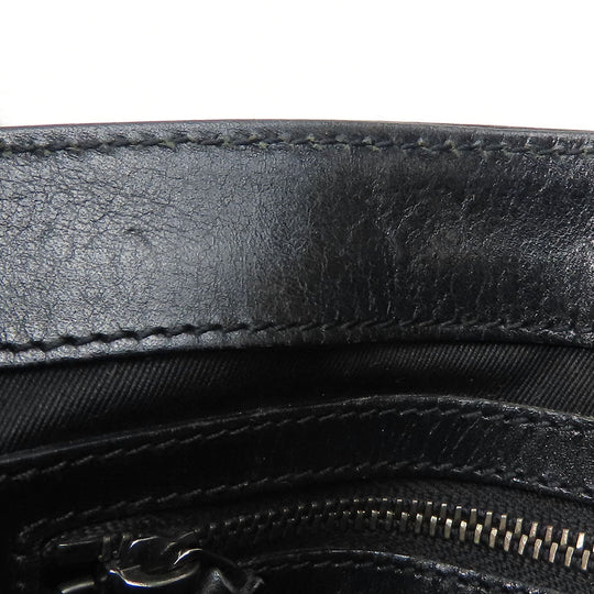 GUCCI Shoulder Bag 109097 GG canvas, leather black Women Used Authentic