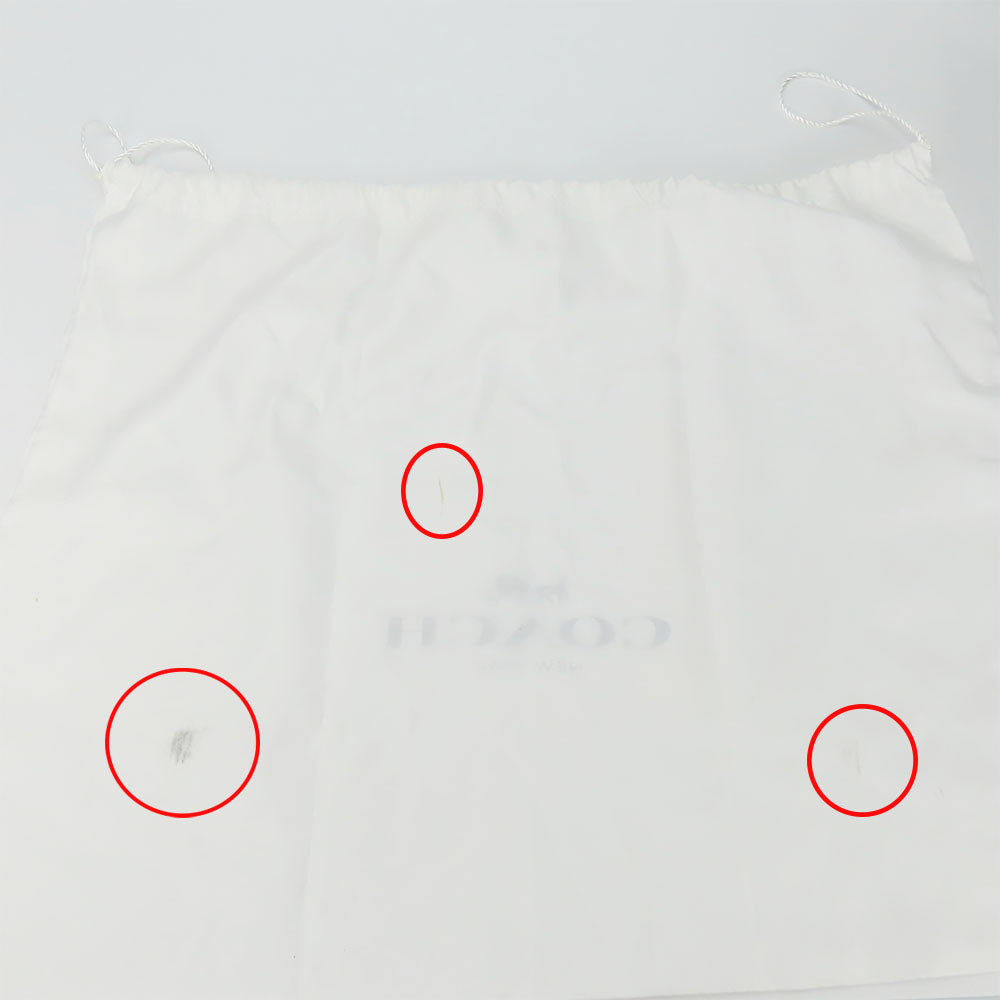 COACH Handbag 76089 leather wine-red Channing Carryall Women Used Authentic