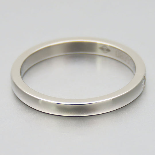 CARTIER Ring Pt950Platinum, Diamond Platinum Classic Women 50 Used Authentic