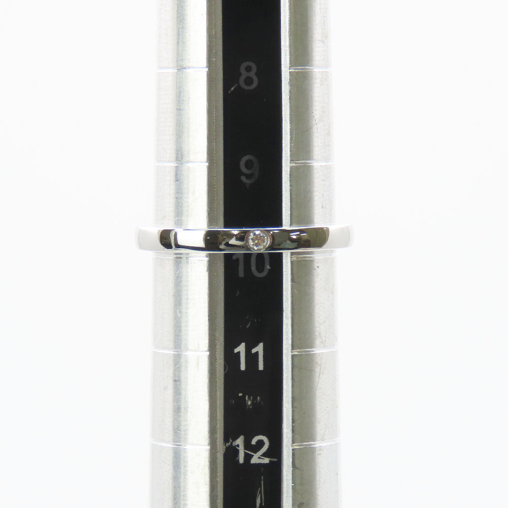 CARTIER Ring Pt950Platinum, Diamond Platinum Classic Women 50 Used Authentic