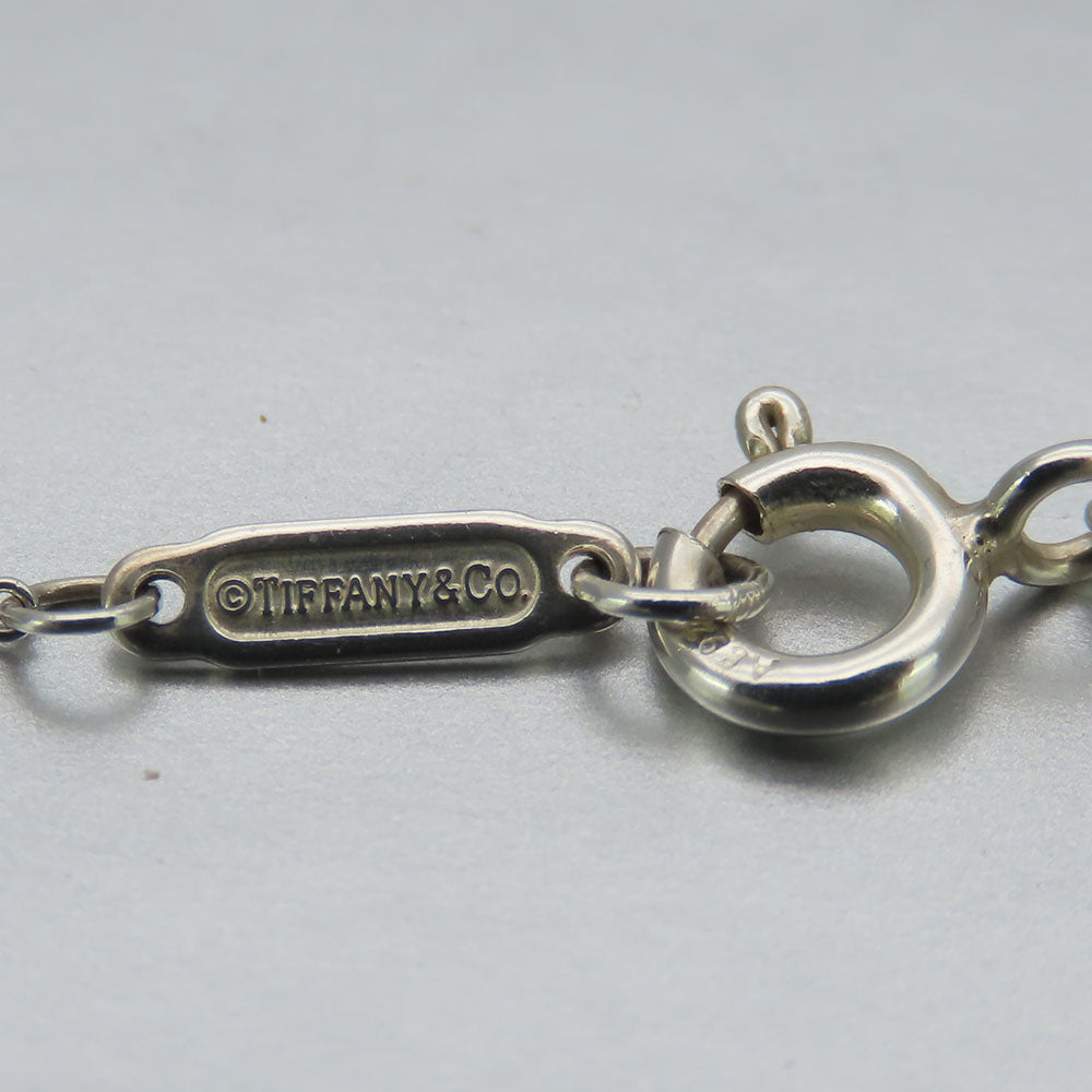 TIFFANY&Co. Necklace Silver925 Silver Double heart Return to Women Used Authentic