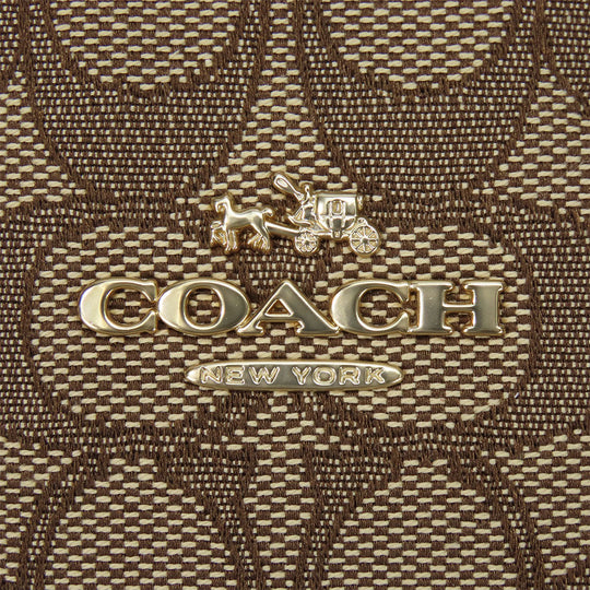 COACH Tote Bag F58282 Canvas, Leather beige Women Used Authentic