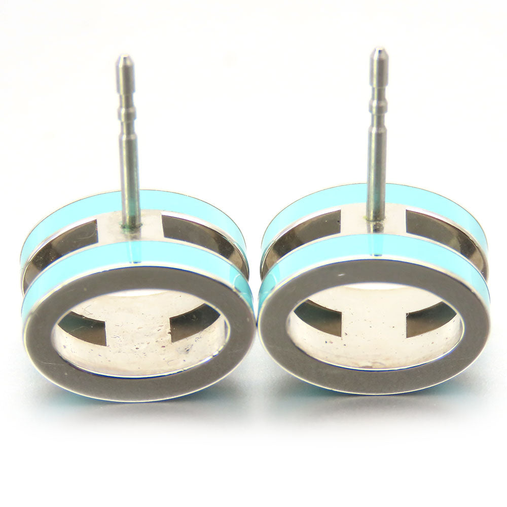 HERMES Pierce metal Mint green Pop ash Women Used Authentic