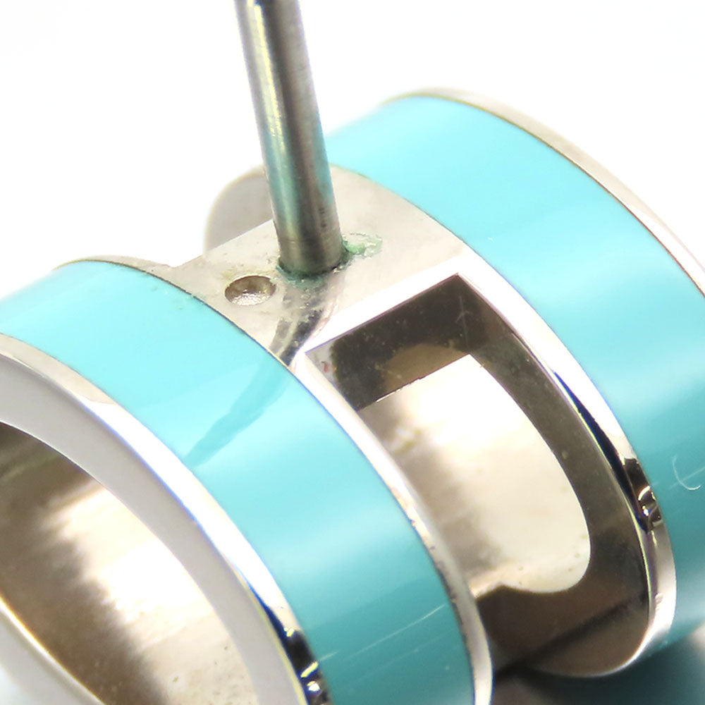 HERMES Pierce metal Mint green Pop ash Women Used Authentic