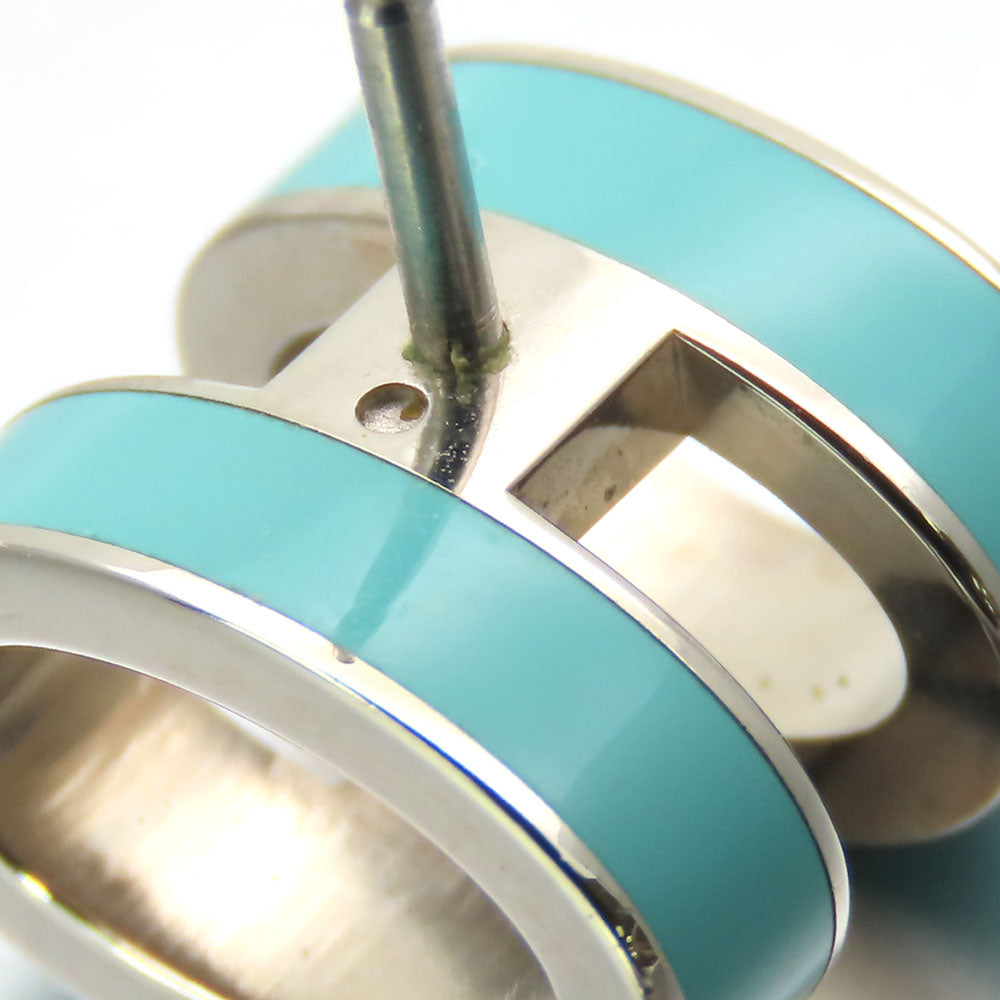 HERMES Pierce metal Mint green Pop ash Women Used Authentic